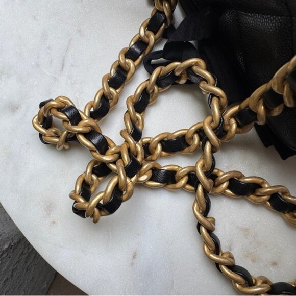 Chanel Shiny Caviar Quilted Small Single Flap - Picture 8 of 15